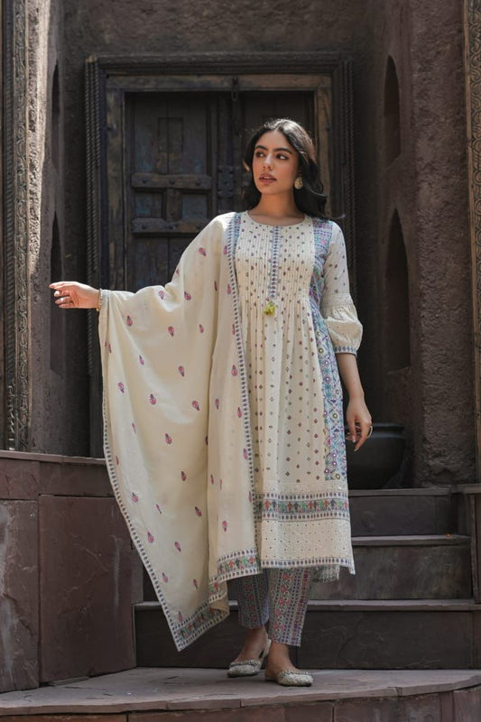 The Latest and Trending Cotton Kurta Set Designs for Women